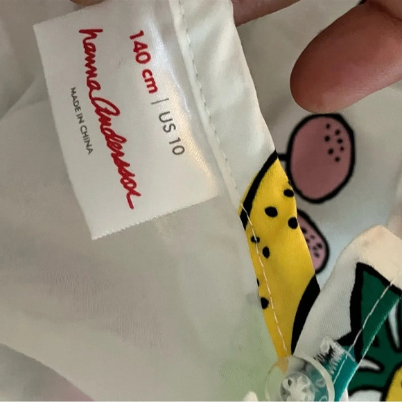 Hanna Andersson fruits maxi dress 10‎ - Picture 10 of 10